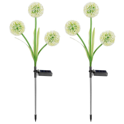 2-Piece: 36 LED Dandelion Solar Lights - A-1 Thread Vault