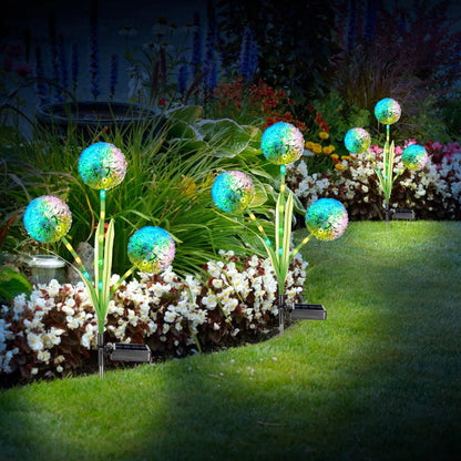 2-Piece: 36 LED Dandelion Solar Lights - A-1 Thread Vault