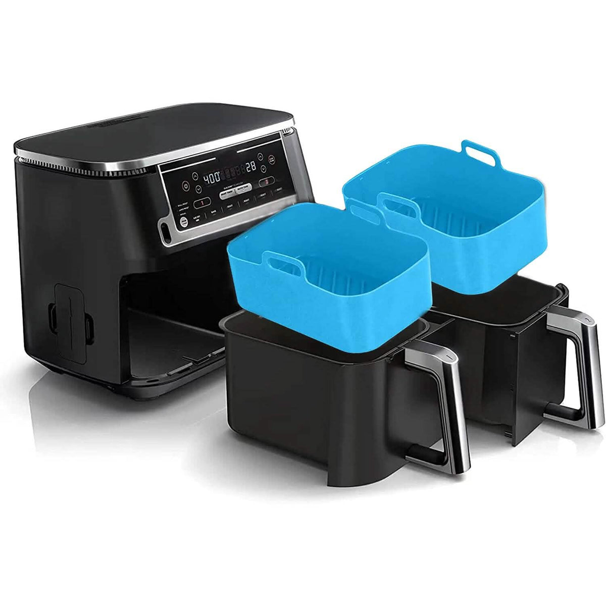 2-Piece: Air Fryer Silicone Pot - A-1 Thread Vault