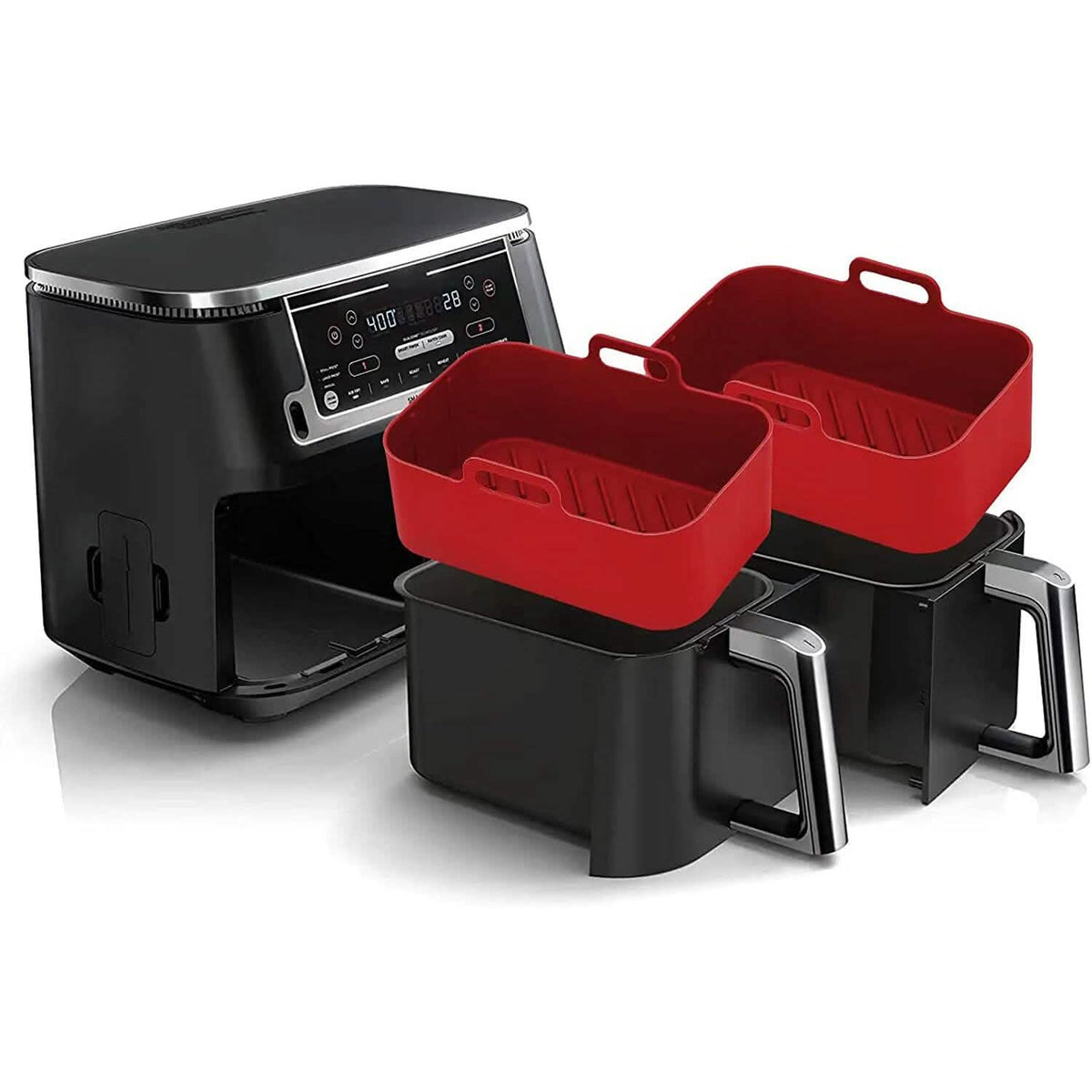 2-Piece: Air Fryer Silicone Pot - A-1 Thread Vault