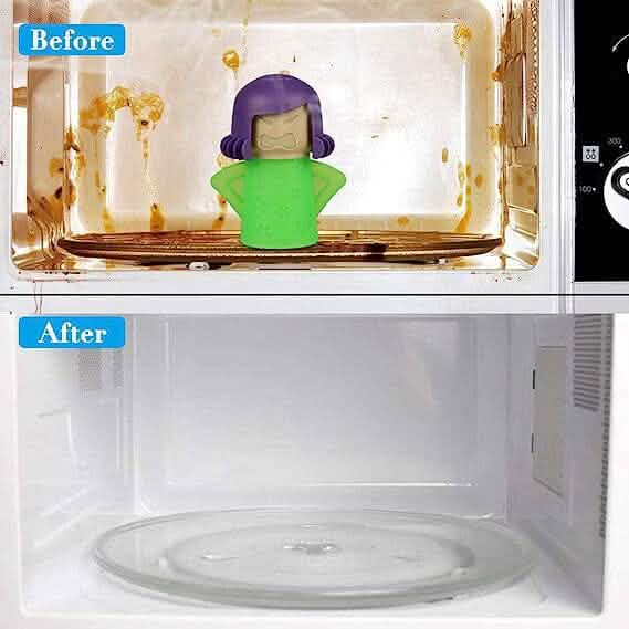 2-Piece: Angry Mama Microwave Steam Cleaner - A-1 Thread Vault