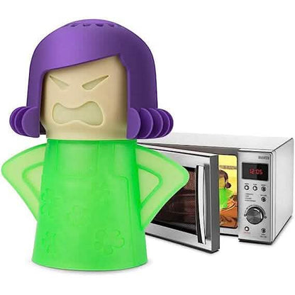2-Piece: Angry Mama Microwave Steam Cleaner - A-1 Thread Vault