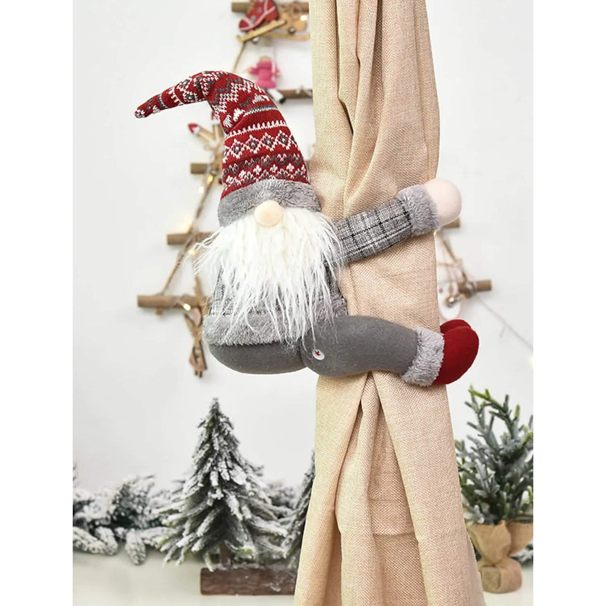 2-Piece: Christmas Gift Curtain Buckle - A-1 Thread Vault