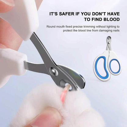 2-Piece: Easy-Grip Stainless Steel Cat Nail Clippers - A-1 Thread Vault