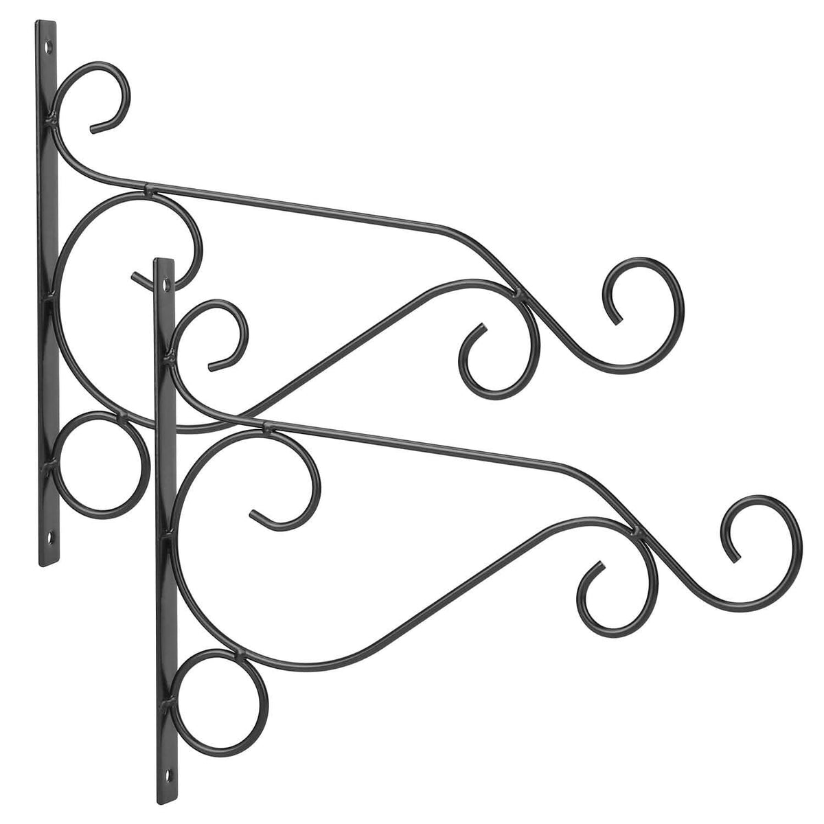 2-Piece: Iron Plant Hanging Bracket Plant Hanger Wall Hooks - A-1 Thread Vault