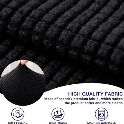 2-Piece: Jacquard Sofa Armrest Slipcover - A-1 Thread Vault
