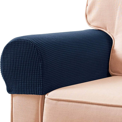 2-Piece: Jacquard Sofa Armrest Slipcover - A-1 Thread Vault