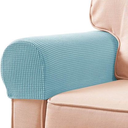 2-Piece: Jacquard Sofa Armrest Slipcover - A-1 Thread Vault