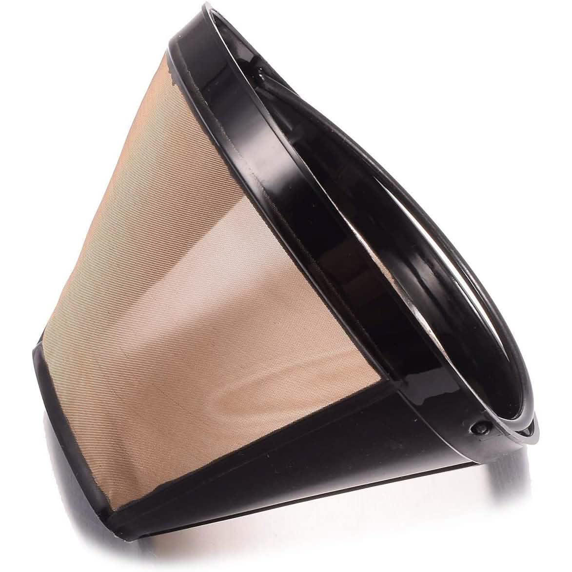 2-Piece: Reusable No.4 Cone Coffee Maker Filters - A-1 Thread Vault
