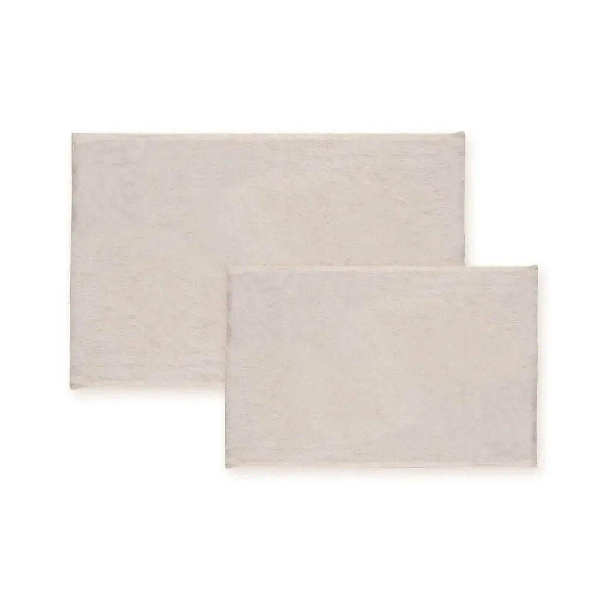 2-Piece Set: Bibb Home 2 Piece Faux Fur Plush Bath Mat Set - A-1 Thread Vault