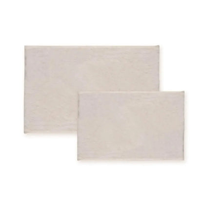 2-Piece Set: Bibb Home 2 Piece Faux Fur Plush Bath Mat Set - A-1 Thread Vault