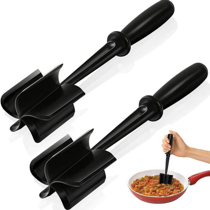 2-Piece Set: Heat-Resistant Nylon Meat Chopper Set - A-1 Thread Vault