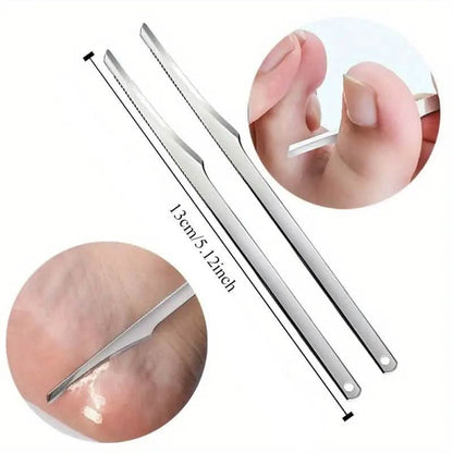 2-Piece Set: Internal Nail Stainless Steel Clipper - A-1 Thread Vault