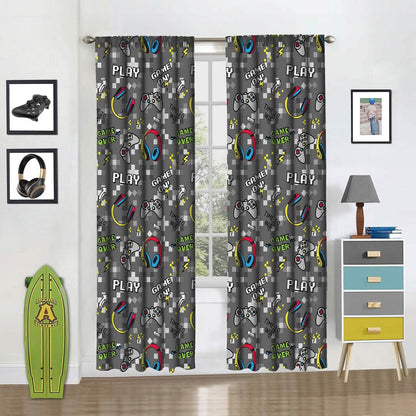 2-Piece Set: Kidz Mix Game on Glow-in-the-Dark Window Panel Pair - A-1 Thread Vault