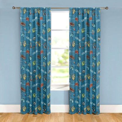 2-Piece Set: Kidz Mix Level Up Glow-in-the-Dark Window Panel Pair - A-1 Thread Vault