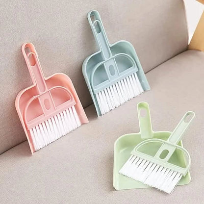 2-Piece Set: Mini Cleaning Dustpan And Brush Set - A-1 Thread Vault