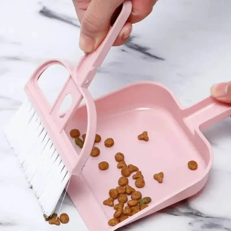 2-Piece Set: Mini Cleaning Dustpan And Brush Set - A-1 Thread Vault