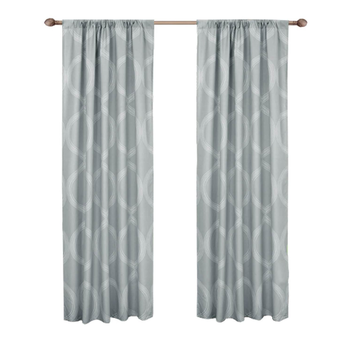 2-Piece Set: Sloane Street Ogee Window Panel Pair - A-1 Thread Vault
