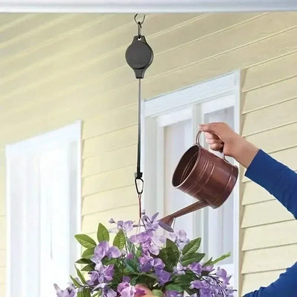 2-Piece: Telescopic Lifting Hooks for Garden Pots - A-1 Thread Vault