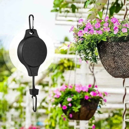 2-Piece: Telescopic Lifting Hooks for Garden Pots - A-1 Thread Vault