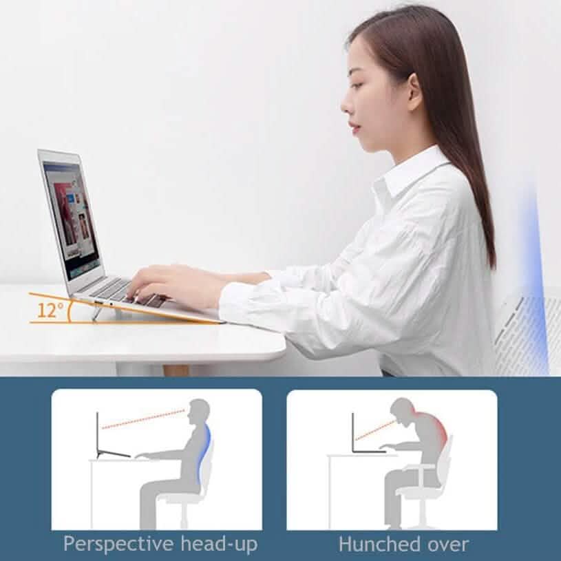 2-Pieces: Adjustable Invisible Notebook Computer Support Bracket - A-1 Thread Vault