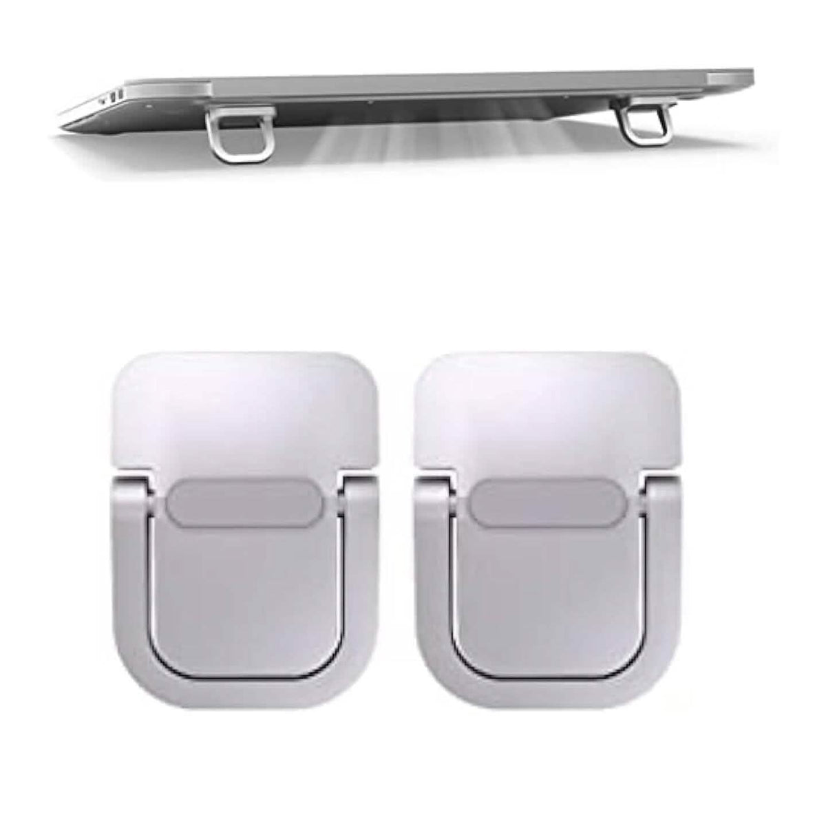 2-Pieces: Adjustable Invisible Notebook Computer Support Bracket - A-1 Thread Vault