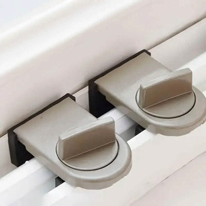 2-Pieces: Aluminium Alloy Sliding Door and Window Locks - A-1 Thread Vault
