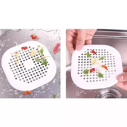 2-Pieces: Bathroom Kitchen Waste Sink Strainer Hair Filter Drain Net Catcher Cover - A-1 Thread Vault