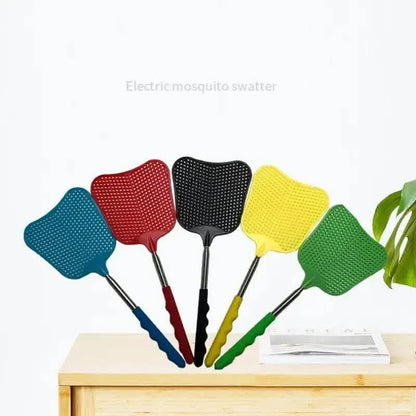 2-Pieces: Heavy Duty Telescopic Fly Swatter Set - A-1 Thread Vault