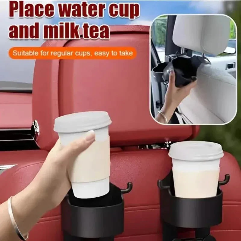 2-Pieces: Multifunctional Car Seat Back Hooks - A-1 Thread Vault