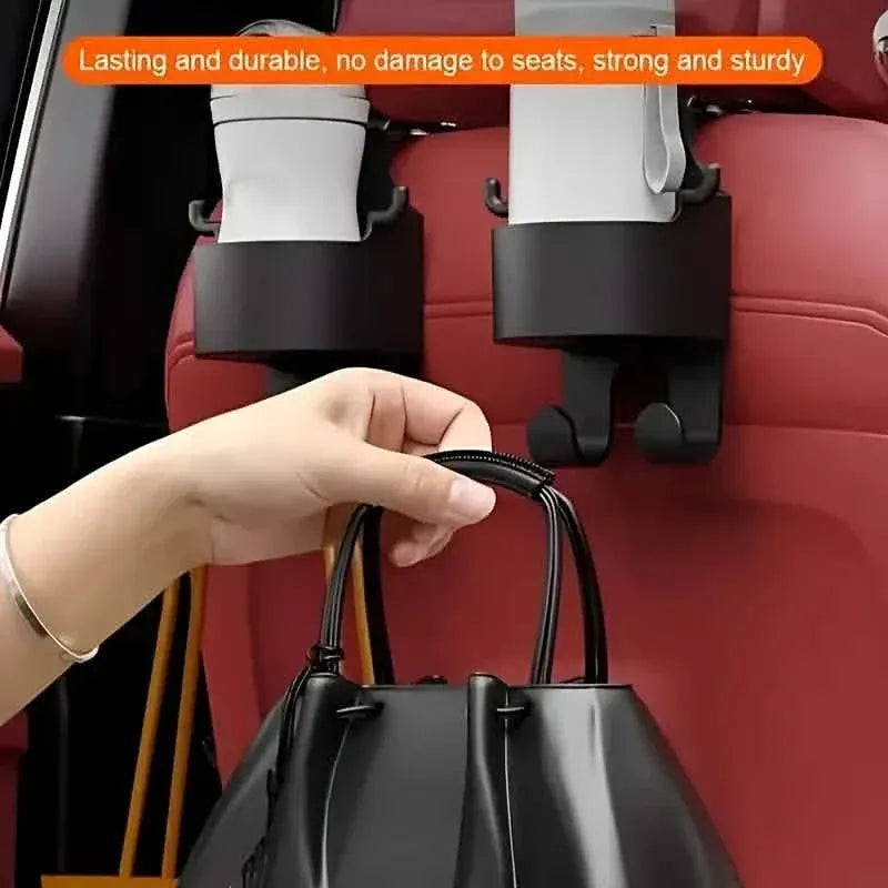 2-Pieces: Multifunctional Car Seat Back Hooks - A-1 Thread Vault