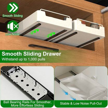 2-Pieces: Pull Out Cabinet Organizers - A-1 Thread Vault