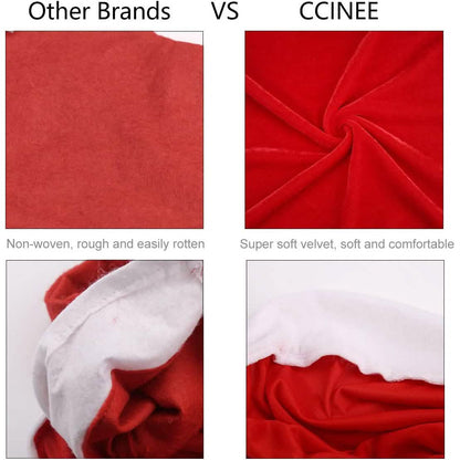 2-Pieces: Red Hat Dining Chair Slipcovers - A-1 Thread Vault