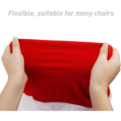 2-Pieces: Red Hat Dining Chair Slipcovers - A-1 Thread Vault