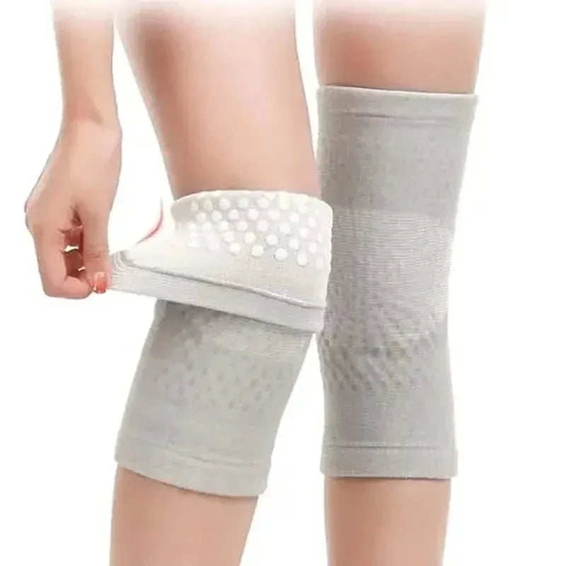 2-Pieces: Self Heating Support Knee Pads Elbow Brace Warm - A-1 Thread Vault