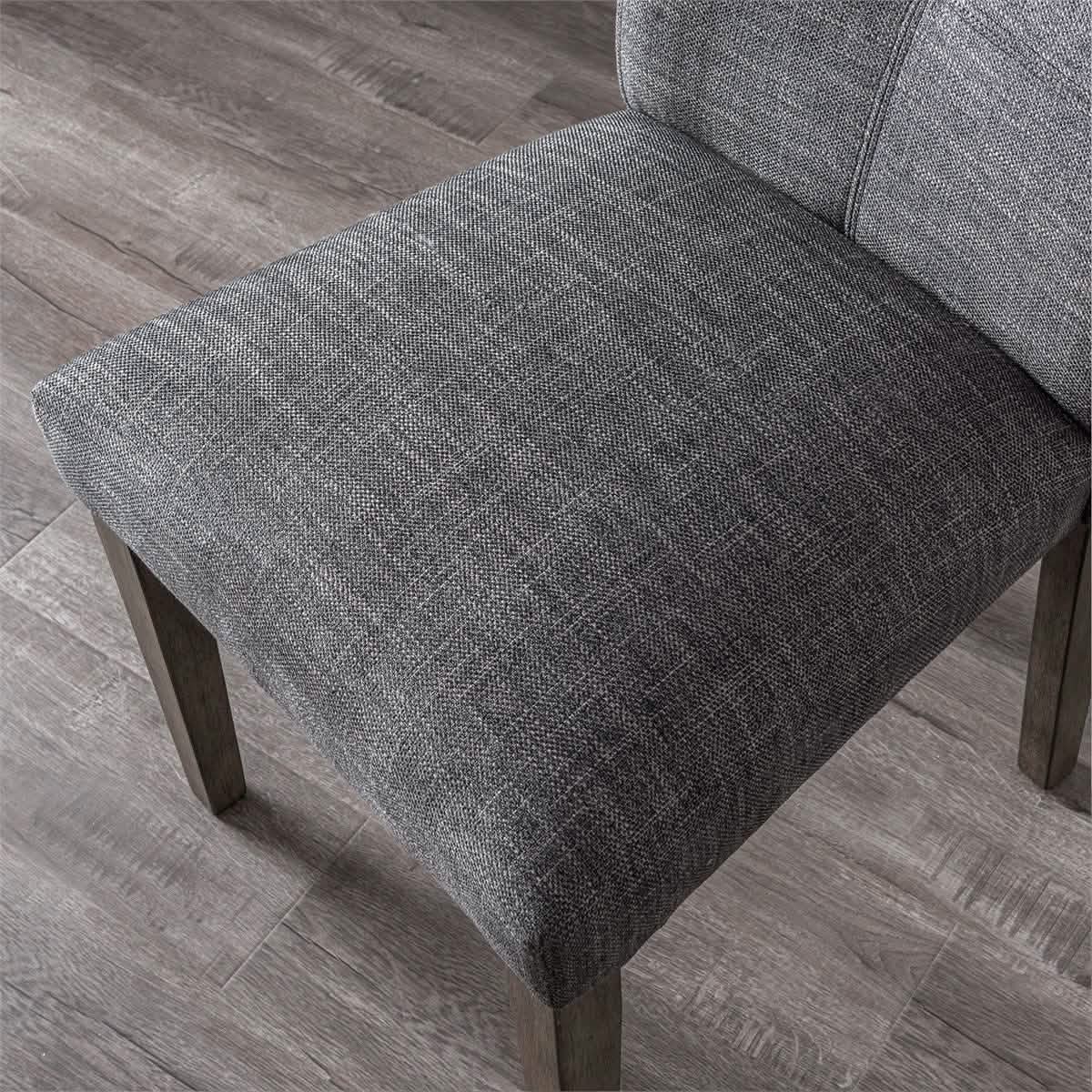 2-Pieces Set: Dining Room Chairs with Solid Wood Legs - A-1 Thread Vault