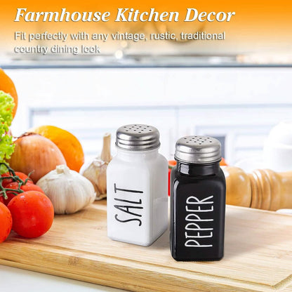 2-Pieces Set: Salt and Pepper Shakers Set - A-1 Thread Vault