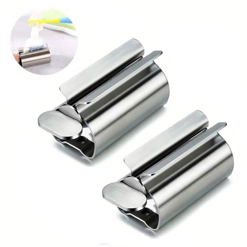 2-Pieces: Stainless Steel Toothpaste Squeezer - A-1 Thread Vault