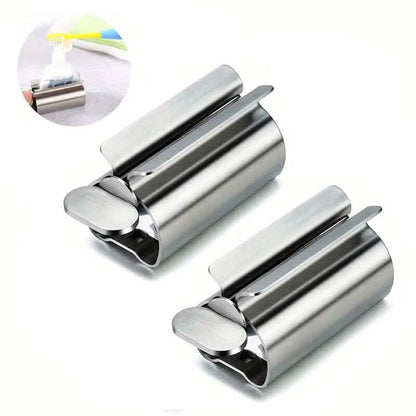 2-Pieces: Stainless Steel Toothpaste Squeezer - A-1 Thread Vault