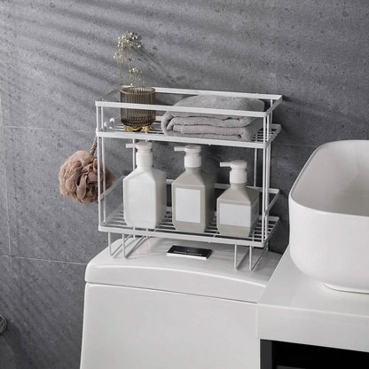 2-Tier Over the Toilet Storage Shelf Rack - A-1 Thread Vault