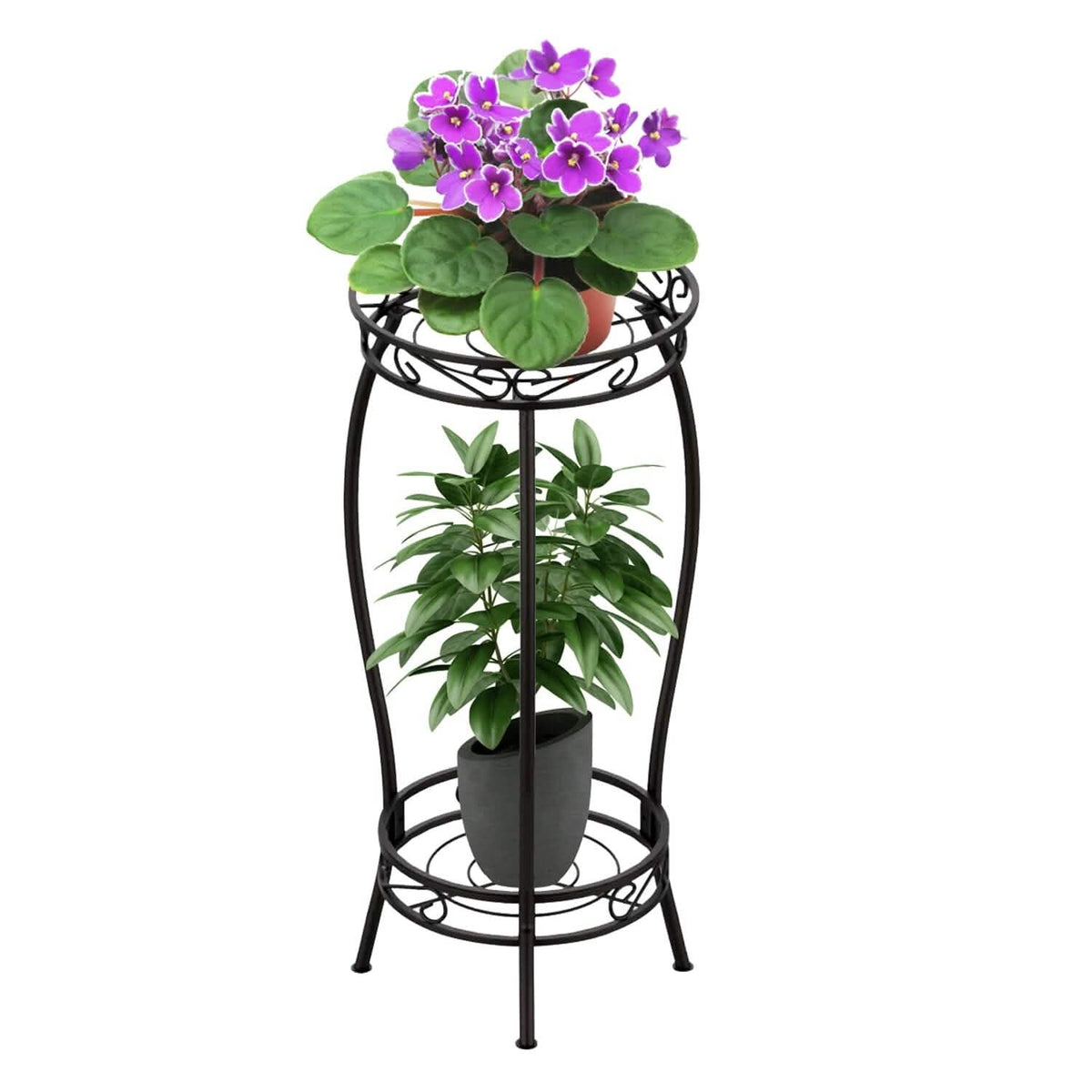 2-Tier Tall Plant Stand Rack Holder - A-1 Thread Vault