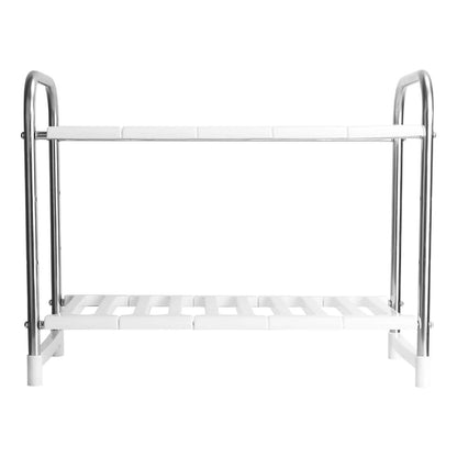 2-Tier Under Sink Organizer Retractable Kitchen Rack Holder - A-1 Thread Vault