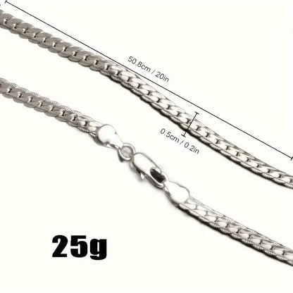 20-Inch 925 Sterling Silver Chain - A-1 Thread Vault