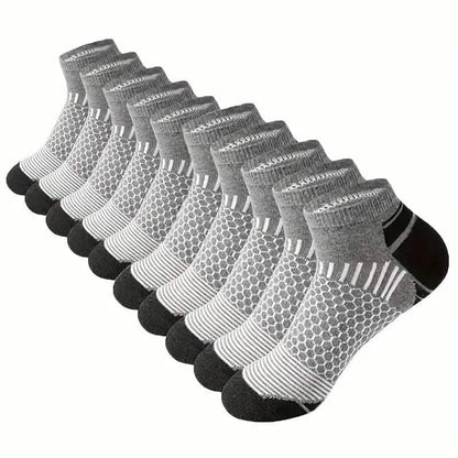 20-Pairs: Men's Outdoor Color Matching Low-Top Socks - A-1 Thread Vault