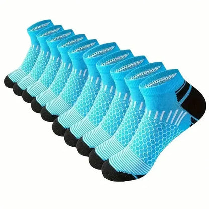 20-Pairs: Men's Outdoor Color Matching Low-Top Socks - A-1 Thread Vault