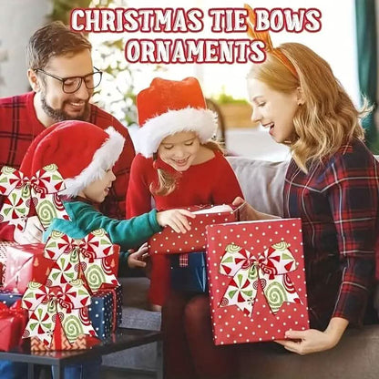 20-Pieces: Christmas Tree Bow Decorations - A-1 Thread Vault