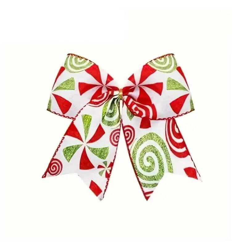 20-Pieces: Christmas Tree Bow Decorations - A-1 Thread Vault