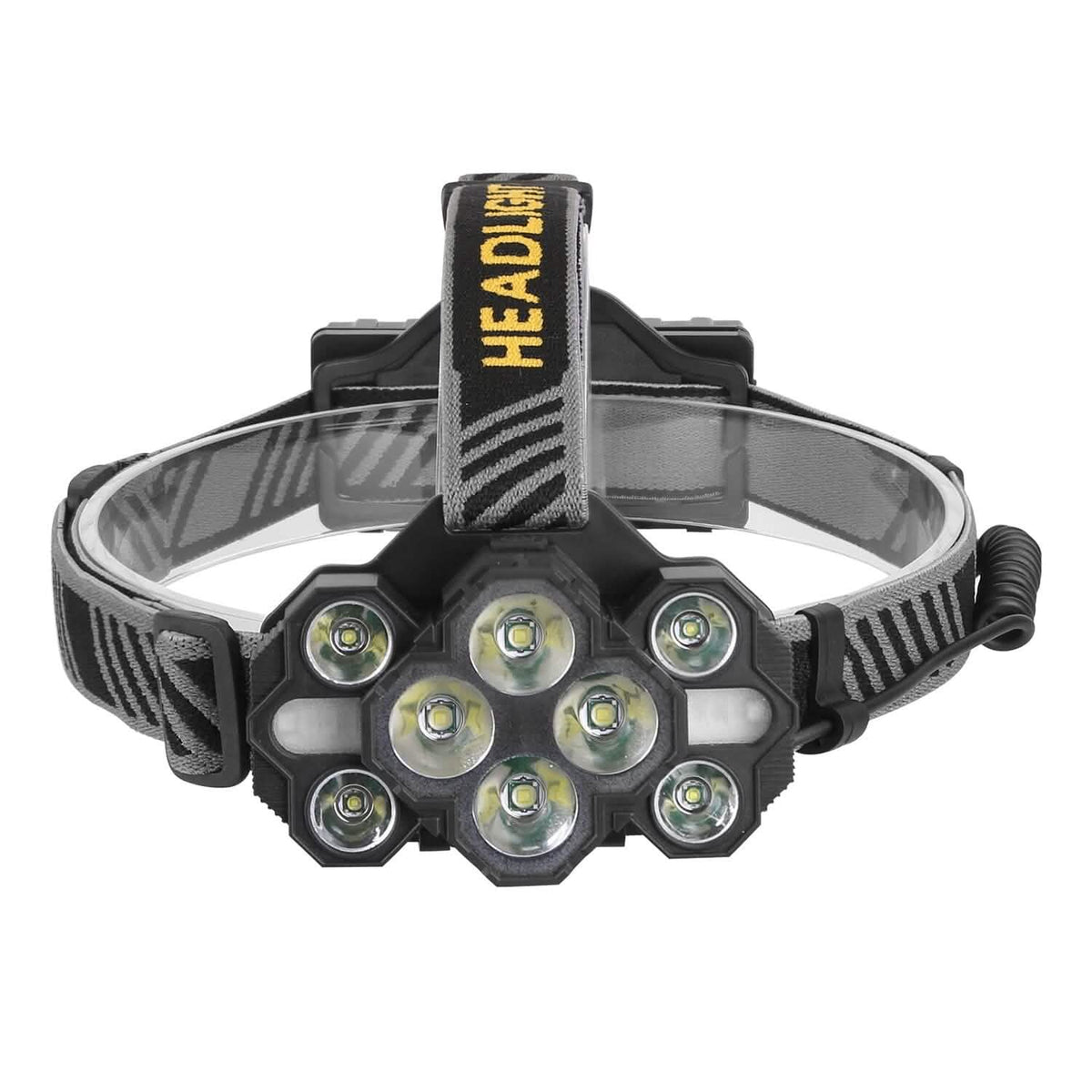 20000LM LED Headlamp 8 Lighting Modes Rechargeable - A-1 Thread Vault