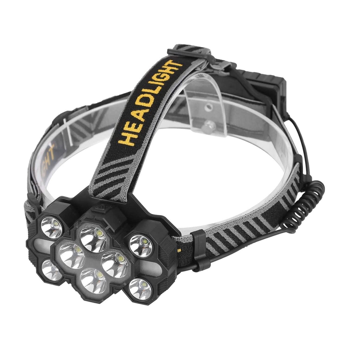 20000LM LED Headlamp 8 Lighting Modes Rechargeable - A-1 Thread Vault