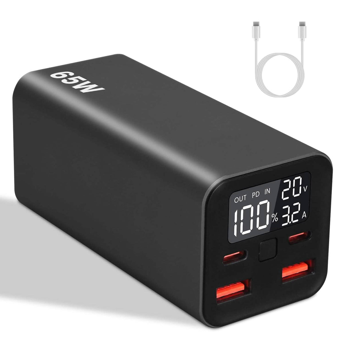 20000mah 65W USB-C PD Laptop Power Bank Fast Charging - A-1 Thread Vault